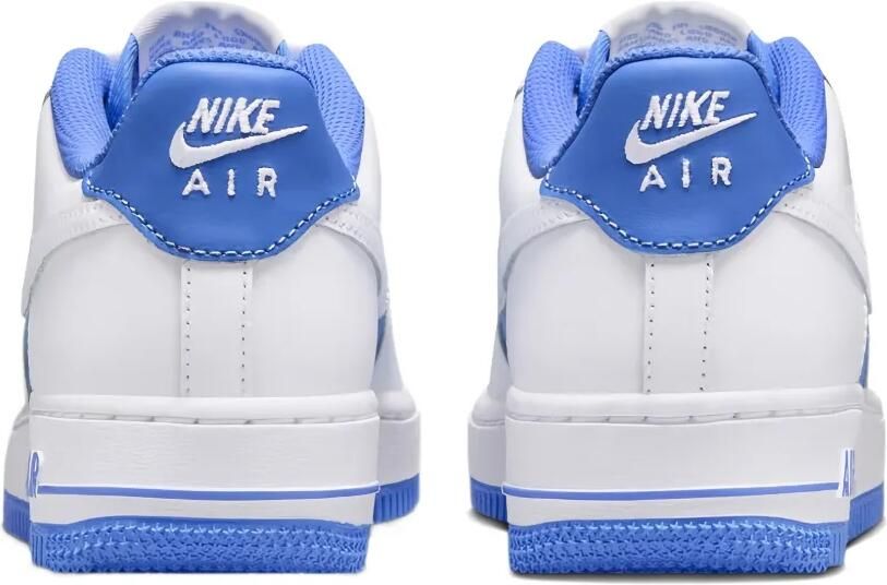 Nike Kids Air Force 1 Low "White Light Blue" sneakers Wit - Foto 3