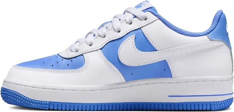 Nike Kids Air Force 1 Low "White Light Blue" sneakers Wit - Foto 4