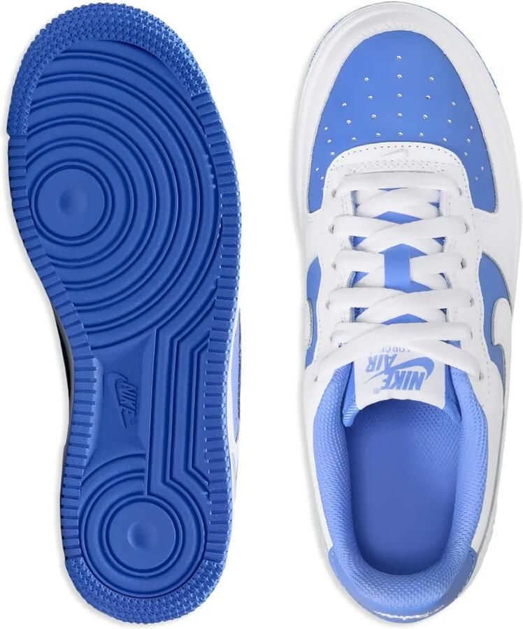 Nike Kids Air Force 1 Low "White Light Blue" sneakers Wit - Foto 2