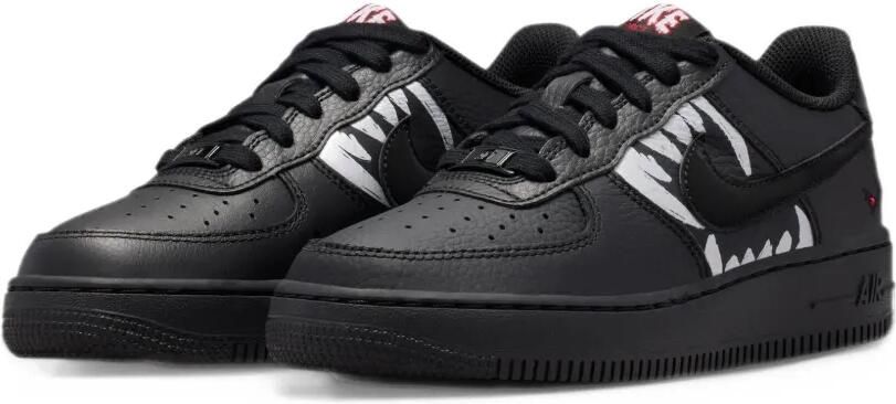 Nike Kids Air Force 1 LV8 sneakers met logo-detail Zwart