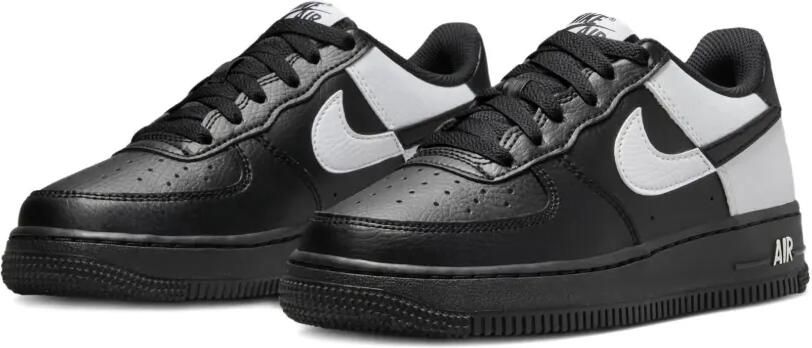 Nike Kids Air Force 1 Next Nature "Split Black White" sneakers Zwart - Foto 3