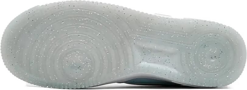 Nike Kids Air Force 1 "Pure Platinum Glacier Blue Metallic Silver" sneakers Grijs - Foto 5