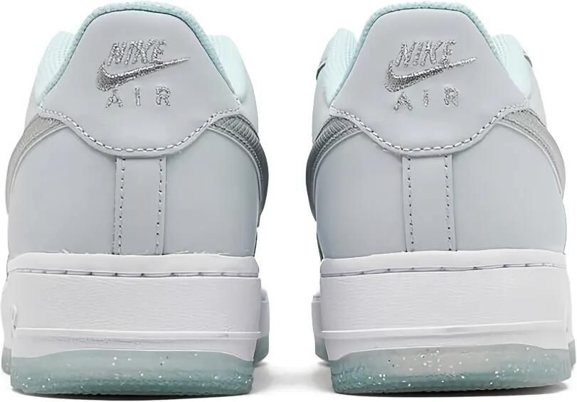 Nike Kids Air Force 1 "Pure Platinum Glacier Blue Metallic Silver" sneakers Grijs - Foto 4