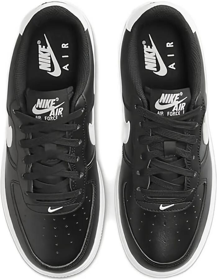 Nike Kids Air Force 1 "White" sneakers Zwart - Foto 2