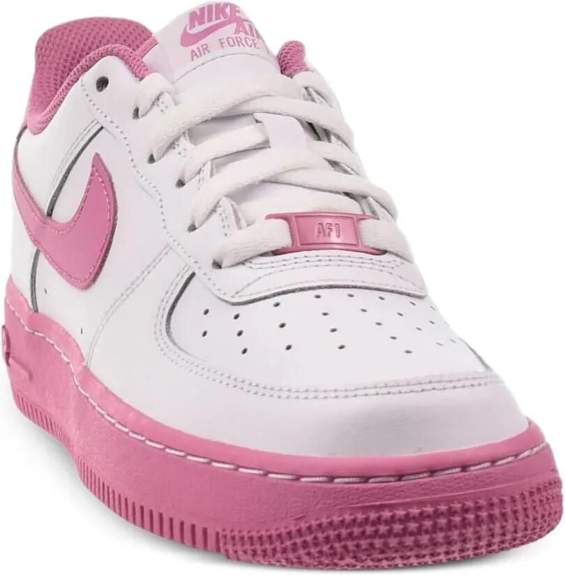 Nike Kids Air Force 1 "White Magic Flamingo" sneakers Wit