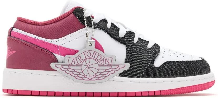 Nike Kids Air Jordan 1 Low SE sneakers Zwart