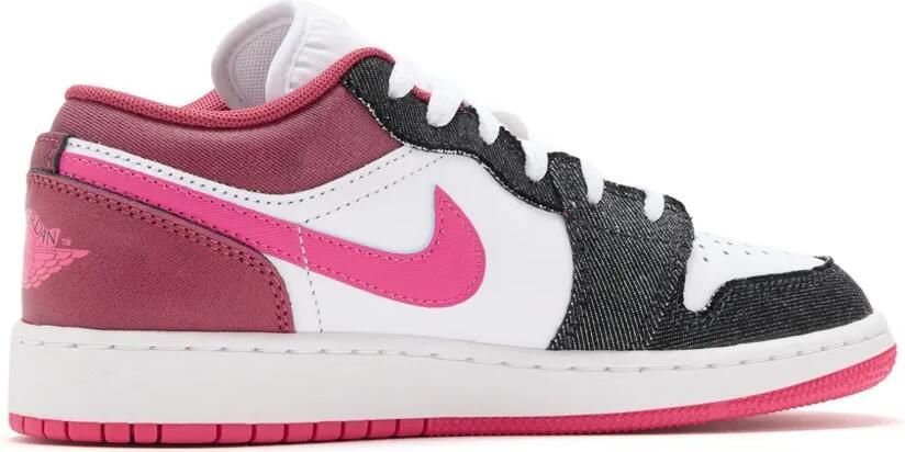 Nike Kids Air Jordan 1 Low SE sneakers Zwart - Foto 4