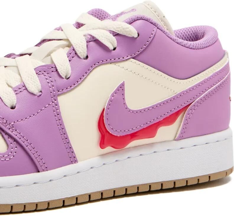 Nike Kids Air Jordan 1 low-top sneakers Paars
