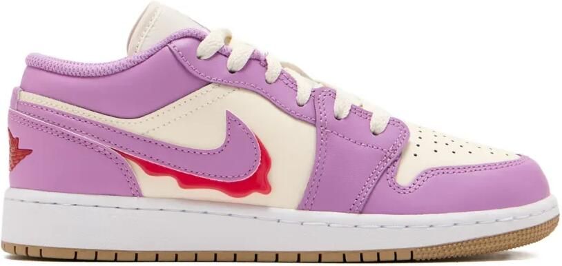 Nike Kids Air Jordan 1 low-top sneakers Paars - Foto 4