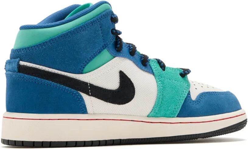 Nike Kids Air Jordan 1 Mid SE sneakers Blauw - Foto 3
