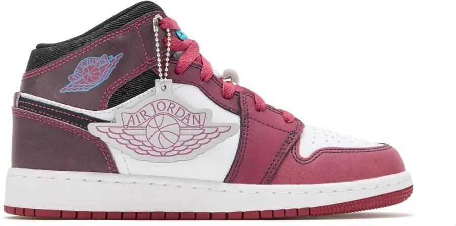 Nike Kids Air Jordan 1 Mid SE sneakers Zwart - Foto 4
