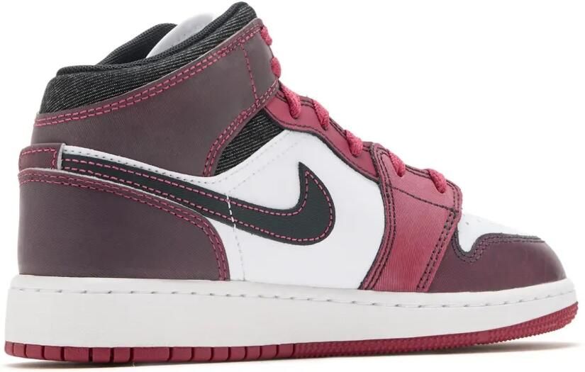 Nike Kids Air Jordan 1 Mid SE sneakers Zwart - Foto 3
