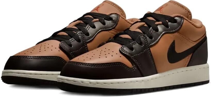 Nike Kids Air Jordan 1 SE "Flax Baroque Brown" sneakers Bruin