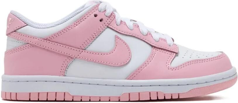 Nike Kids Air Jordan 1 sneakers met leren vlak Roze