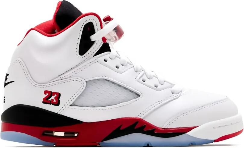 Nike Kids Air Jordan 5 "White Fire Red" sneakers Wit
