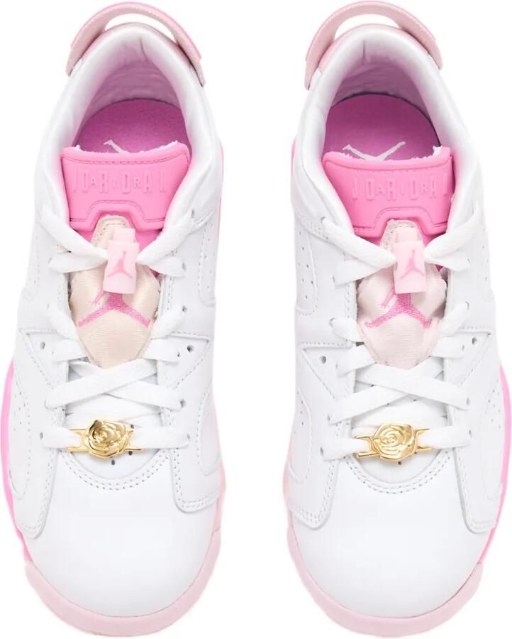 Nike Kids Air Jordan 6 Retro Low GG sneakers Wit - Foto 2