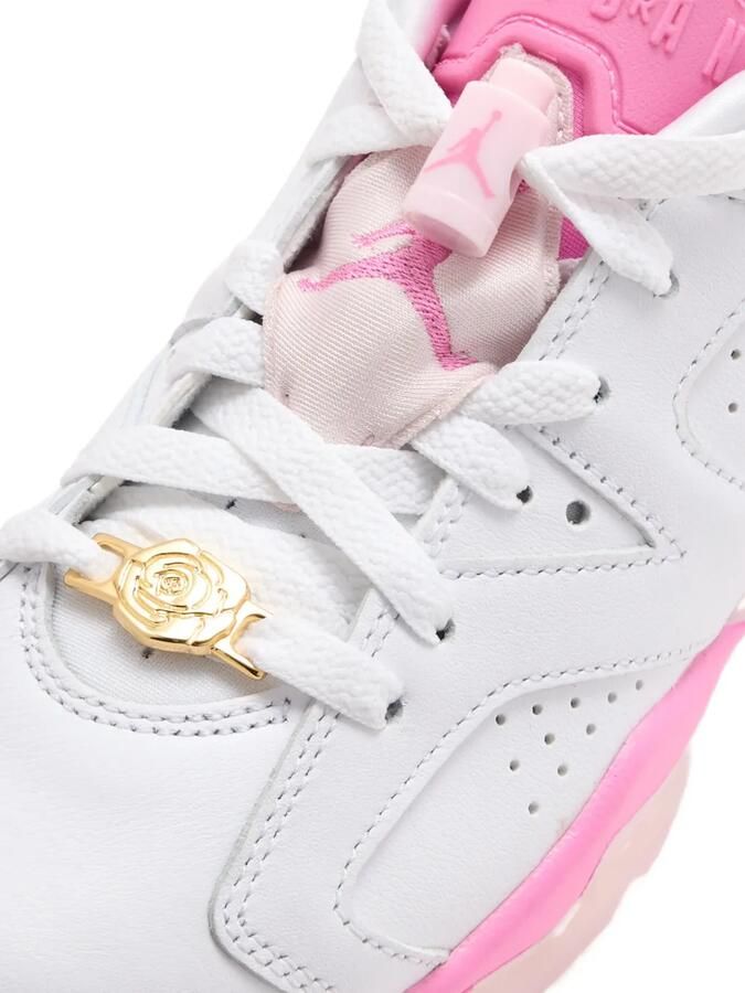 Nike Kids Air Jordan 6 Retro Low GG sneakers Wit - Foto 3