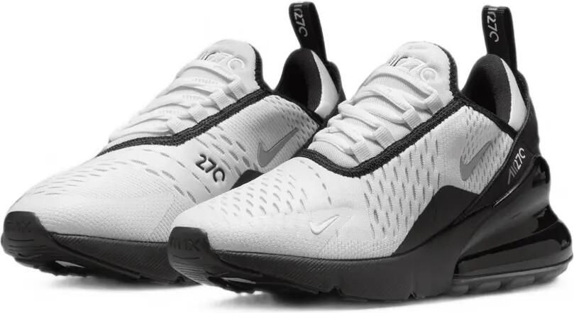 Nike Kids Air Max 270 SE "Photon Dust Black Pure Platinum Metallic Cool Grey" sneakers Wit