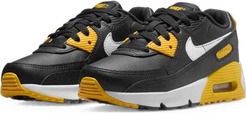 Nike Kids Air Max 90 "Black University Gold" sneakers Zwart