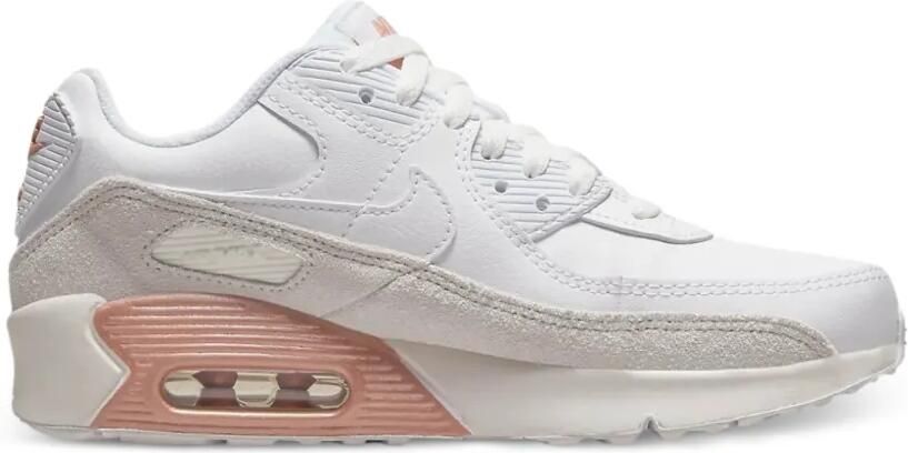 Nike Kids Air Max 90 GS leren sneakers Wit