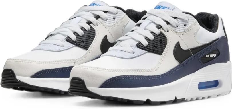 Nike Kids Air Max 90 "Phantom Thunder Blue" sneakers Wit