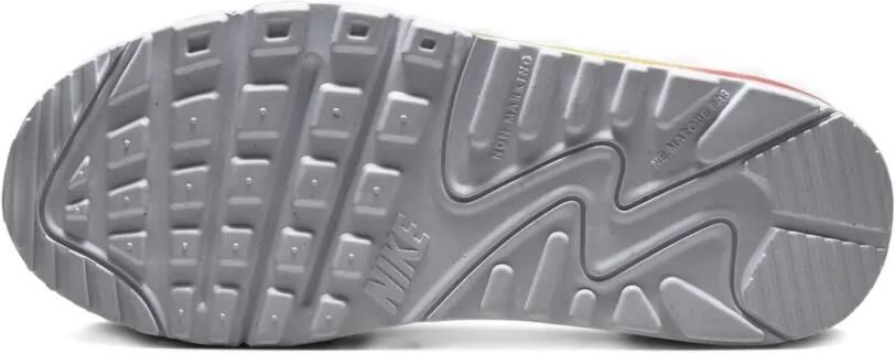 Nike Kids Air Max 90 "Pure Platinum Cosmic Clay Lightning White" sneakers Wit - Foto 5