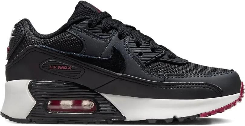 Nike Kids AIR MAX 90 "Team Red" sneakers Zwart