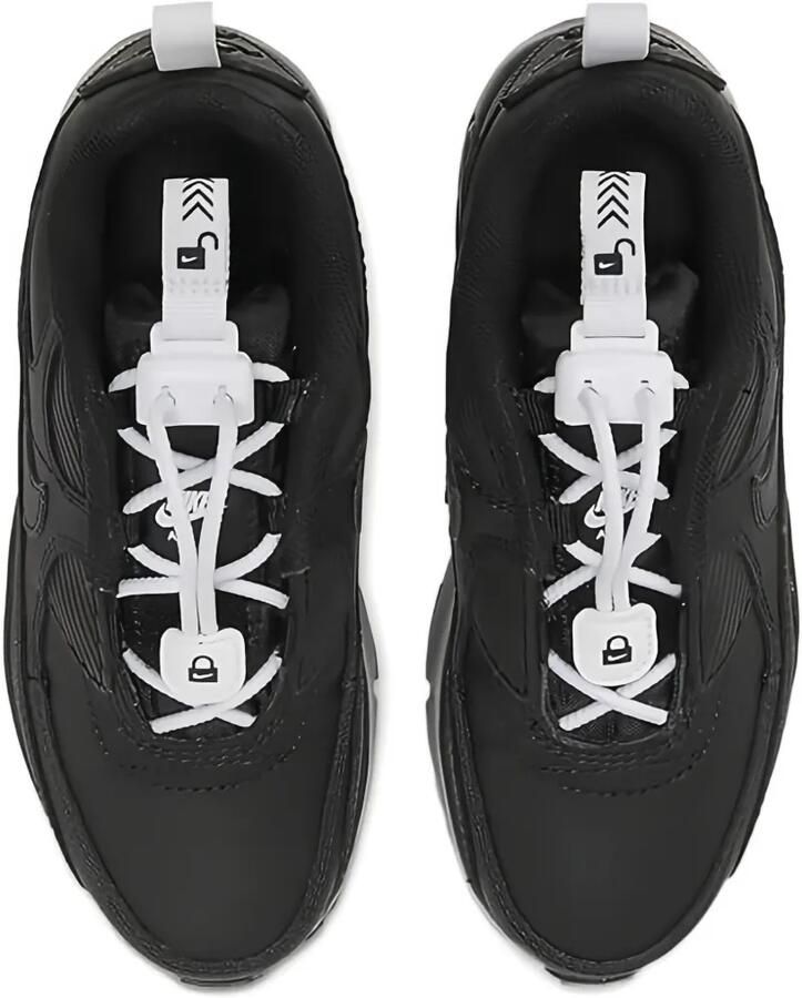 Nike Kids Air Max 90 "Triple Black" sneakers Zwart - Foto 2