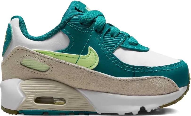 Nike Kids Air Max 90 "White Bright Spruce Phantom" sneakers Wit