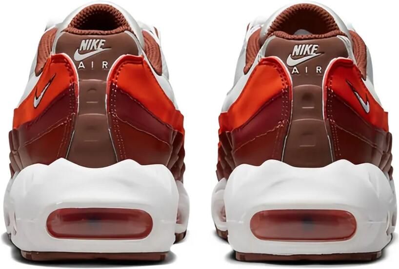 Nike Kids Air Max 95 "Recraft Photon Dust Picante Red" sneakers Wit