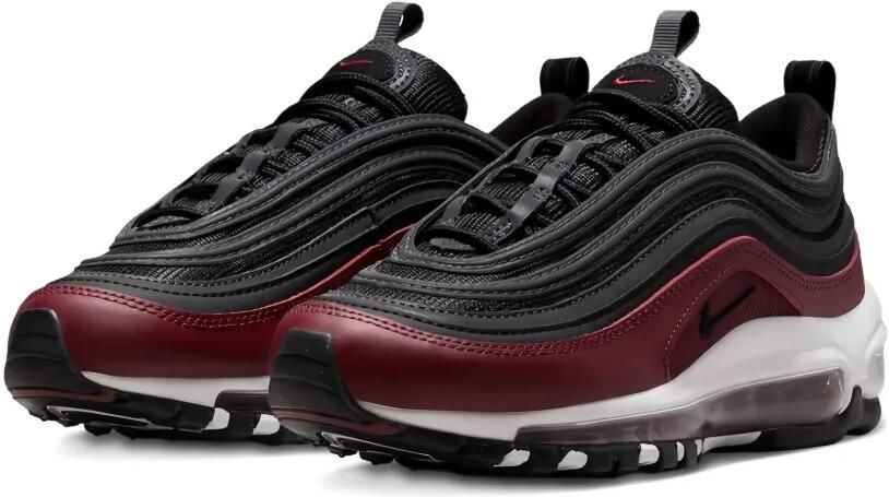 Nike Kids Air Max 97 "Anthracite Team Red" sneakers Zwart