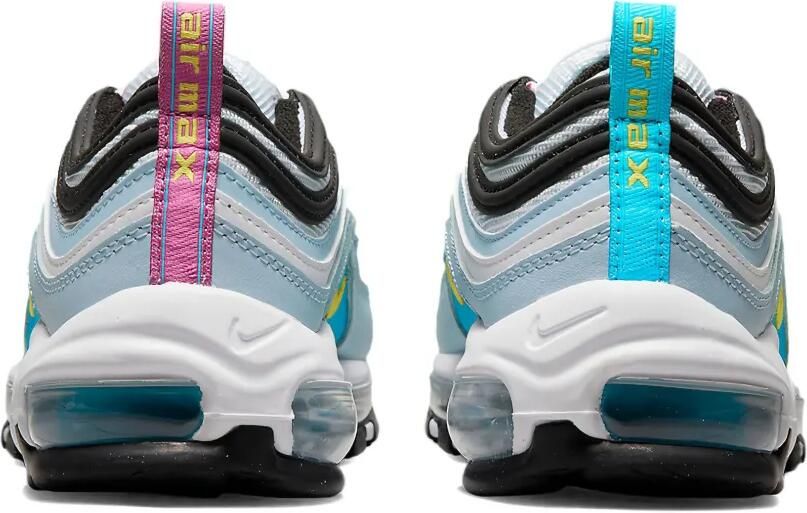 Nike Kids Air Max 97 "Blue Whisper Opti Yellow" sneakers Blauw - Foto 3