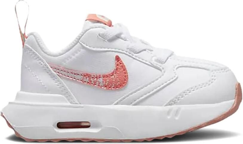 Nike Kids Air Max Dawn "White Light Madder Root" sneakers Wit