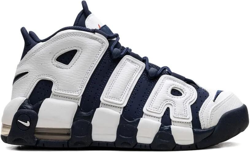 Nike Kids Air More Uptempo GS sneakers Zwart - Foto 4