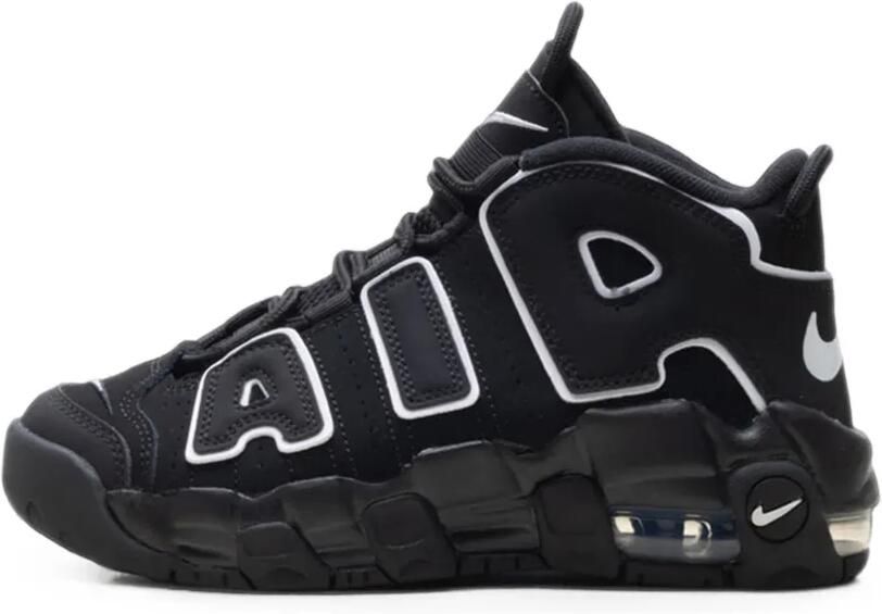 Nike Kids Air More Uptempo sneakers Zwart - Foto 2