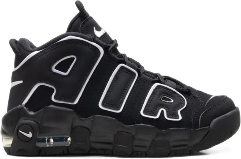 Nike Kids Air More Uptempo sneakers Zwart - Foto 4