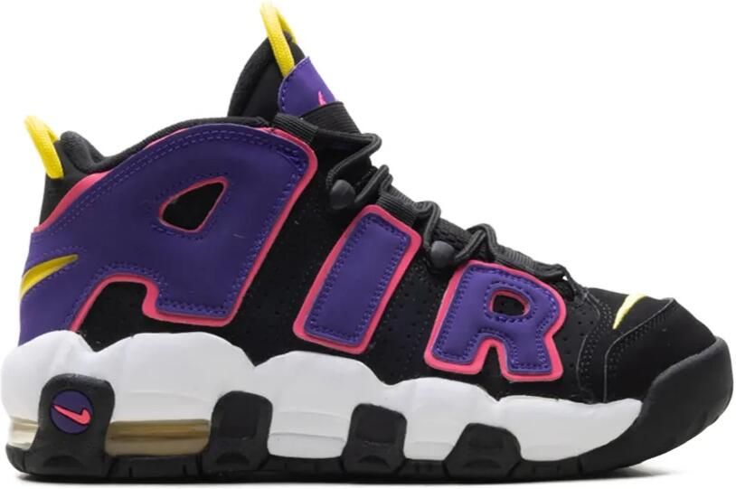 Nike Kids Air More Uptempo sneakers Zwart - Foto 2