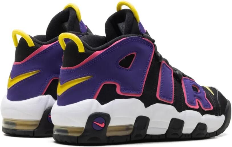 Nike Kids Air More Uptempo sneakers Zwart - Foto 4