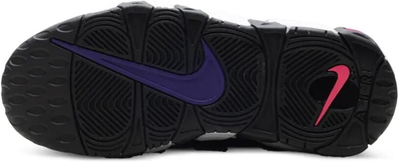 Nike Kids Air More Uptempo sneakers Zwart - Foto 5