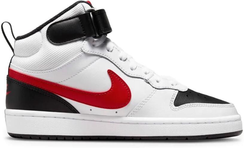 Nike Kids Court Borough Mid 2 sneakers Wit - Foto 2