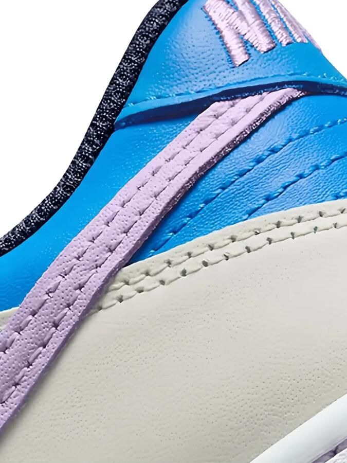 Nike Kids Dunk Low "Khaki Blue Pink" sneakers Beige - Foto 2