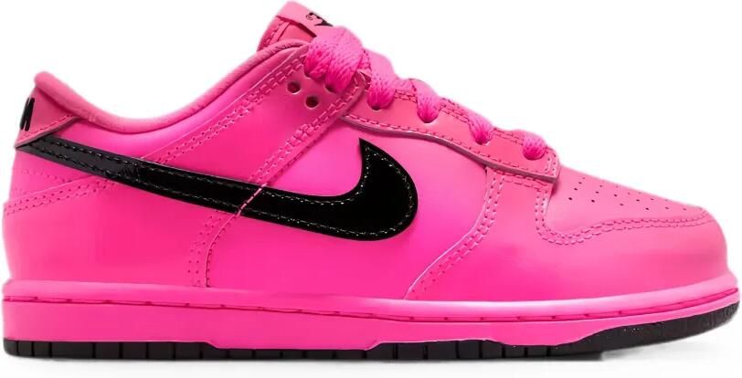 Nike Kids Dunk Low lakleren sneakers Roze - Foto 2