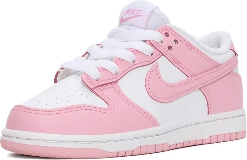 Nike Kids Dunk Low "Medium Soft Pink" sneakers Wit