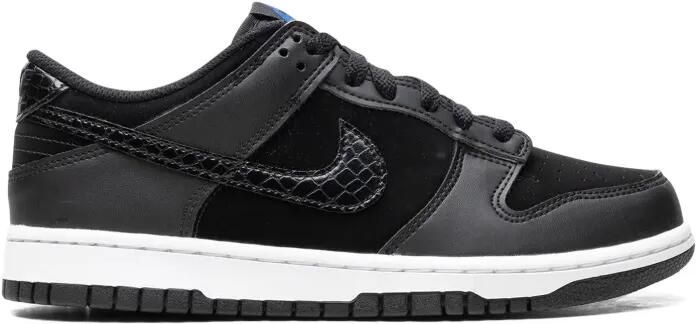 Nike Kids Dunk Low SE "Black Croc" sneakers Zwart - Foto 3
