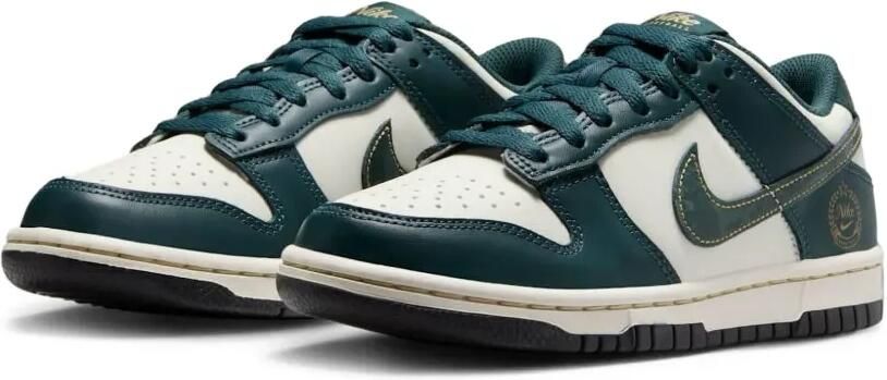 Nike Kids Dunk Low sneakers Groen
