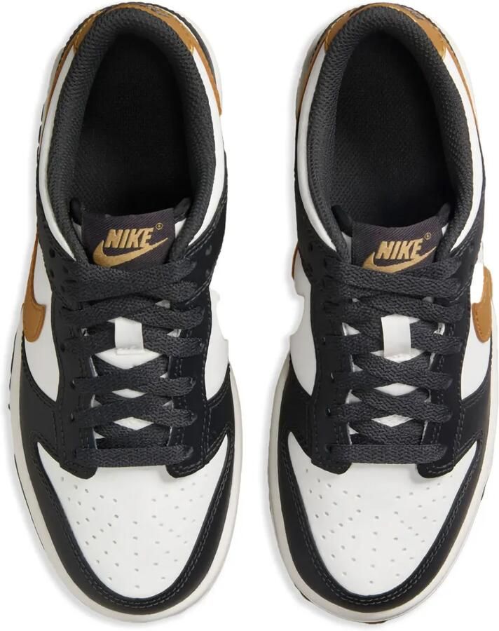 Nike Kids Dunk Low sneakers Wit - Foto 2