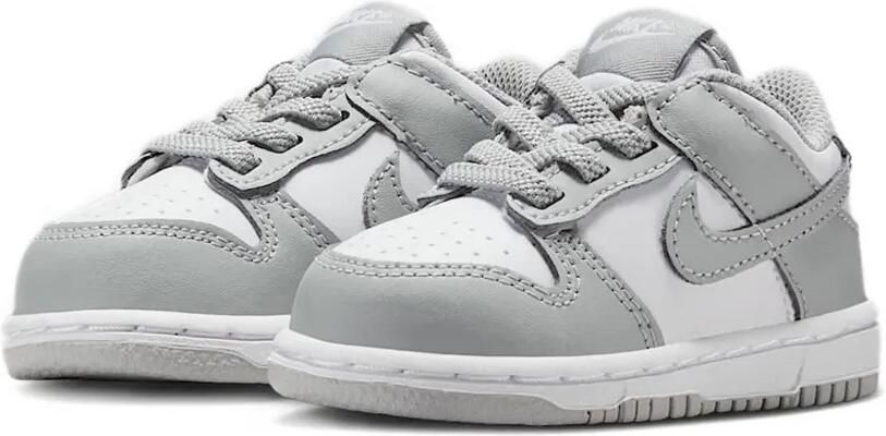 Nike Kids Dunk Low sneakers Wit