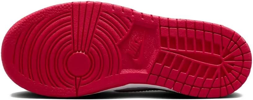 Nike Kids Dunk Low "White University Red" sneakers Rood - Foto 5