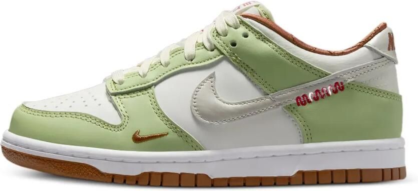 Nike Kids Dunk Low "Year of the Snake" sneakers Groen