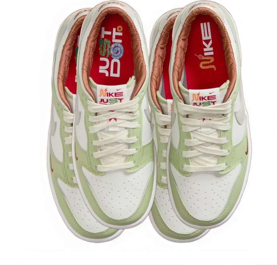Nike Kids Dunk Low "Year of the Snake" sneakers Groen - Foto 2